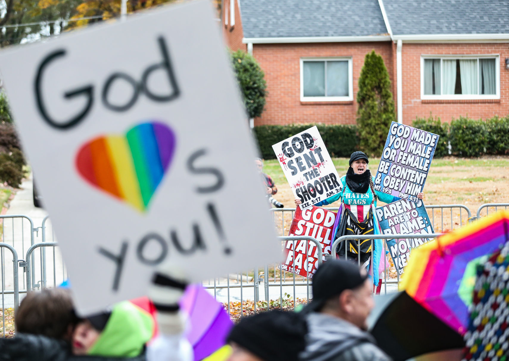 Westboro Baptist Church protests
